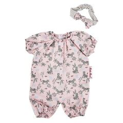 Jumpsuit Leopardenmotiv
