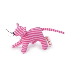 Mini Greifling Katze Ringel pink