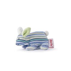 Hase Buddy Mini Greifling blau