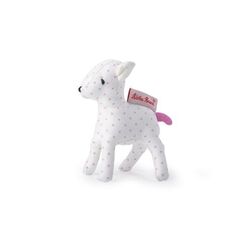 Mini Greifling Lamm Sterne weiss