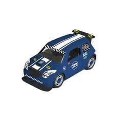 ARW90.00834-Junior Kit Pull Back Rallye Car, blau