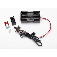 Battery holder, 4-cell/ on-off switch