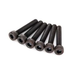 Screws, 2.5x14mm cap-head machine (he x drive) (6)