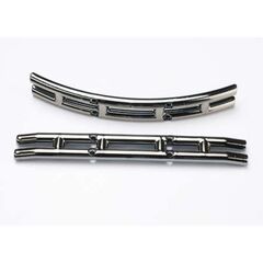BUMPERS, BLACK CHROME (F&R)