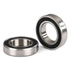 LEM5101A-Ball bearings, black rubber sealed (1 2x21x5mm) (2)