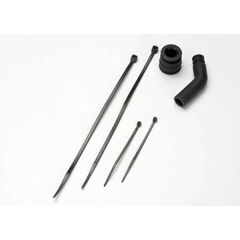 PIPE COUPLER, MOLDED BLACK/EXH