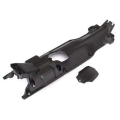 Skidplate, transmission, nylon (black )/ cover