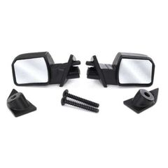 Mirrors, side (left & right)/ mounts (left & right)/ 2.6x8mm BCS (2)