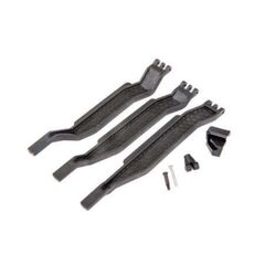 Battery hold-down (3)/ battery clip/ hold-down post/ screw pin/ pivot post screw