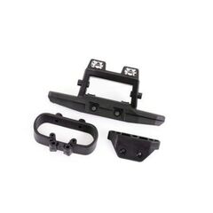 Bumper, rear/ bumper mount (fits 4WD Rustler) (for LED light kit installat ion)