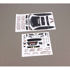 Decal Sheet RALLY TRAXXAS