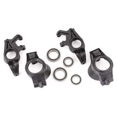 LEM7836X-Steering blocks, left &amp; right/ caster blocks (c-hubs), left &amp; right/ 20x32 x7mm bearings (2)/ 15x24x