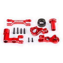 Skid plate, front (1), rear (1)/ rubb er impact cushion (1)