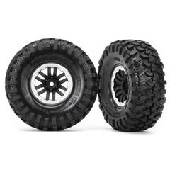 Tires and wheels, assembled, glued (T RX-4 satin beadlock wheels, Canyon Tr ail 1.9 tires) (2)