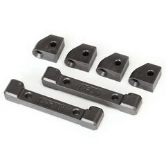 Mounts, suspension arms (front & rear ) (4)/ hinge pin retainers (2)