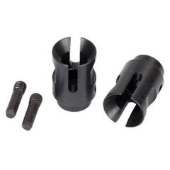 Drive cups, inner (2) (steel constant -velocity driveshafts)/ screw pins (2 )