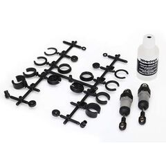 Ultra Shocks (grey) (short) (includes spring pre-load spacers) (2)