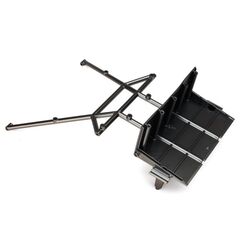 Tube chassis, center section, rear (s atin black chrome-plated)