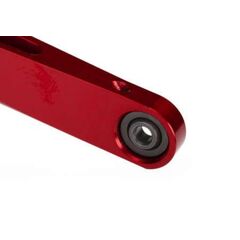 LEM8544R-Trailing arm, aluminum (red-anodized) (2) (assembled with hollow balls)