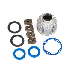 Carrier, differential, aluminum (fron t or center)/ x-ring gaskets (2), rin g gear gasket/ 14.5x20 TW (2)