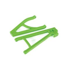 LEM8634G-Suspension arms, green, rear (left), heavy duty, adjustable wheelbase (upp er (1)/ lower (1))