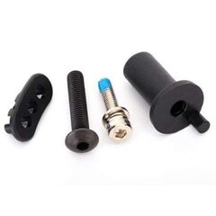 Motor mount hinge post/ 5x25mm BCS (1 )/ 4x16mm CS with split and flat wash er (1)