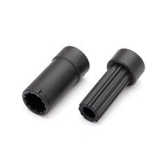 Half shafts, center (internal splined , extra short (1)/ external splined, extra short (1)) (plastic parts only)