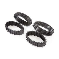 Treads, Deep-Terrain, TRX-4 Traxx (co mplete set, front & rear) (rubber) (4 )