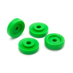 LEM8957G-Wheel washers, green (4)