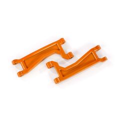 LEM8998T-Suspension arms, upper, orange (left or right, front or rear) (2) (for use with #8995 WideMaxx suspe