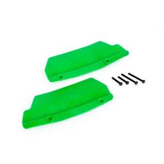 Mud guards, rear, green (left and rig ht)/ 3x15 CCS (2)/ 3x25 CCS (2)