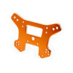 Shock tower, front, 6061-T6 aluminum (orange-anodized)