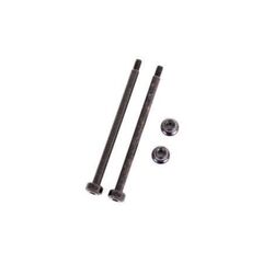 Suspension pins, outer, rear, 3.5x56. 7mm (hardened steel) (2)/ M3x0.5mm NL , flanged (2)