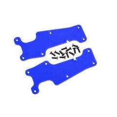 Suspension arm covers, blue, front (l eft and right)/ 2.5x8 CCS (12)