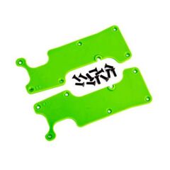 Suspension arm covers, green, rear (l eft and right)/ 2.5x8 CCS (12)