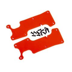 Suspension arm covers, red, rear (lef t and right)/ 2.5x8 CCS (12)