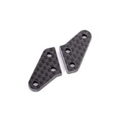 Steering block arms, carbon fiber (2) (fits #9635 series & 9637 series ste ering blocks)