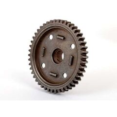 Spur gear, 46-tooth, steel (1.0 metri c pitch)