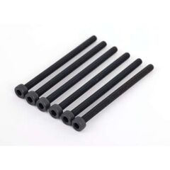 Screws, 3x45mm cap-head machine (hex drive) (6)