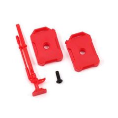 Fuel canisters (left & right)/ jack ( red) (fits #9712 body)