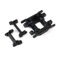 Skidplate, center/ bumper mount, fron t/ bumper mount, rear