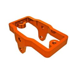 Servo mount, 6061-T6 aluminum (orange -anodized)