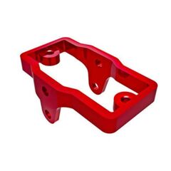 Servo mount, 6061-T6 aluminum (red-an odized)