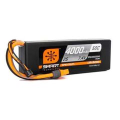 LEMSPMX40002S50H3-4000mAh 2S 7.2V Smart LiPo Battery 30 C IC3