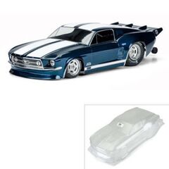 LEMPRO357300-1967 Ford Mustang Clear Body for SC D rag