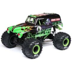 LEMLOS01026T1-M.TRUCK GRAVE DIGGER RTR 4WD 1:18 EP