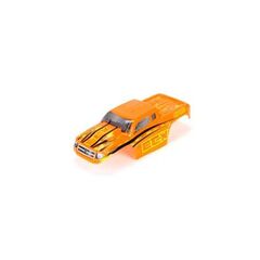LEMECX210004-ECX 1:18 4WD Ruckus Carro. peinte orange/jaune