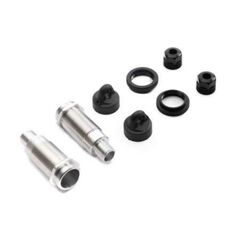 LEMAXI253000-SCX6 Threaded Shock Body, Cap &amp; Colla r Set (2)