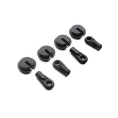 SCX6 Shock End & Spring Cup (4)