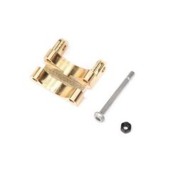 Rear Upper Link Mount, Brass 1.5g: SC X24